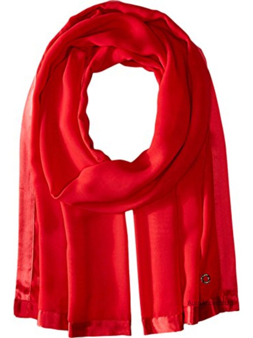 Women's Satin Chiffon Fashion Scarf Lightweight Versatile Head Neck Cover Up